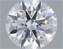 Natural Diamond 0.51 Carats, Round with Excellent Cut, E Color, VS2 Clarity and Certified by GIA