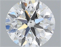 Natural Diamond 0.80 Carats, Round with Very Good Cut, I Color, SI1 Clarity and Certified by GIA