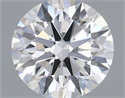 Natural Diamond 0.45 Carats, Round with Excellent Cut, F Color, SI1 Clarity and Certified by GIA