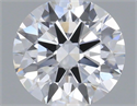 Natural Diamond 0.51 Carats, Round with Excellent Cut, E Color, VS2 Clarity and Certified by GIA