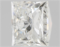 Natural Diamond 0.90 Carats, Princess with  Cut, I Color, SI2 Clarity and Certified by GIA
