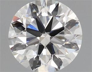 Picture of Natural Diamond 0.80 Carats, Round with Excellent Cut, H Color, IF Clarity and Certified by IGI