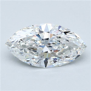 Picture of Natural Diamond 2.00 Carats, Marquise with  Cut, E Color, VS2 Clarity and Certified by GIA
