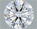 Natural Diamond 0.40 Carats, Round with Excellent Cut, E Color, VS2 Clarity and Certified by IGI