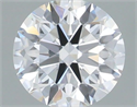 Natural Diamond 0.40 Carats, Round with Excellent Cut, E Color, VS1 Clarity and Certified by IGI