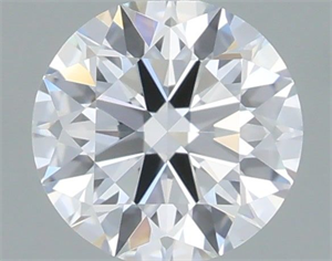 Picture of Natural Diamond 0.40 Carats, Round with Excellent Cut, E Color, VS1 Clarity and Certified by IGI