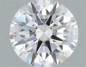 Picture of Natural Diamond 0.40 Carats, Round with Excellent Cut, G Color, VS2 Clarity and Certified by IGI