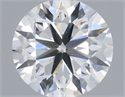Natural Diamond 0.40 Carats, Round with Very Good Cut, F Color, SI1 Clarity and Certified by IGI
