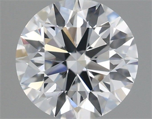 Picture of Natural Diamond 0.72 Carats, Round with Excellent Cut, D Color, VS1 Clarity and Certified by IGI