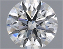 Natural Diamond 0.42 Carats, Round with Excellent Cut, E Color, VS2 Clarity and Certified by IGI