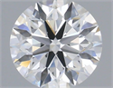 Natural Diamond 0.40 Carats, Round with Excellent Cut, E Color, VS2 Clarity and Certified by IGI