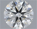 Natural Diamond 0.43 Carats, Round with Excellent Cut, G Color, VS2 Clarity and Certified by IGI