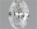Diamante Natural 0.45 quilates, Ovalado , Color F, claridad SI2 y certificado IGI