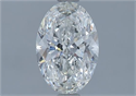 Diamante Natural 1.02 quilates, Ovalado , Color G, claridad SI1 y certificado GIA