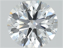 Lab Grown Diamond 3.50 Carats, Round with Ideal Cut, D Color, VVS1 Clarity and Certified by IGI