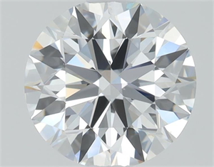 Picture of Lab Grown Diamond 3.50 Carats, Round with Ideal Cut, D Color, VVS1 Clarity and Certified by IGI