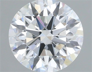 Picture of Lab Grown Diamond 0.86 Carats, Round with Ideal Cut, D Color, VVS2 Clarity and Certified by IGI