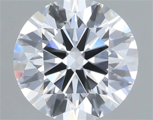 Picture of Lab Grown Diamond 0.86 Carats, Round with Ideal Cut, D Color, VVS2 Clarity and Certified by IGI