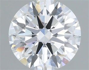 Picture of Lab Grown Diamond 0.86 Carats, Round with Ideal Cut, D Color, VS1 Clarity and Certified by IGI