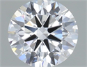 Lab Grown Diamond 0.88 Carats, Round with Ideal Cut, D Color, VVS2 Clarity and Certified by IGI