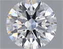 Lab Grown Diamond 1.12 Carats, Round with Ideal Cut, E Color, IF Clarity and Certified by IGI