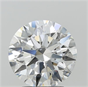 Lab Grown Diamond 3.10 Carats, Round with Ideal Cut, F Color, VVS2 Clarity and Certified by IGI