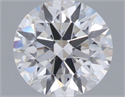 Del inventario de diamantes de laboratorio, 1.55 quilates, Redondo , Color E, claridad VS1 y certificado GIA