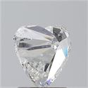 Natural Diamond 1.50 Carats, Heart with  Cut, F Color, SI2 Clarity and Certified by GIA