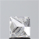 Diamante Natural 1.50 quilates, Princesa , Color D, claridad I1 y certificado GIA