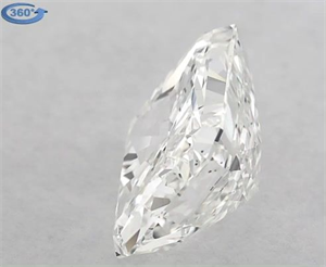 Picture of Natural Diamond 1.54 Carats, Radiant with  Cut, H Color, VS2 Clarity and Certified by GIA