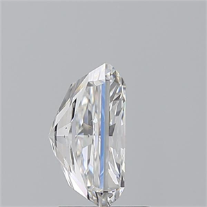 Foto Diamante Natural 2.50 quilates, Radiante , Color F, claridad SI2 y certificado GIA de