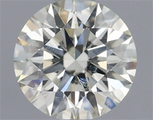 Foto Diamante Natural 0.51 quilates, Redondo , Color K, claridad SI2 y certificado IGI de