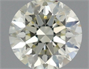 Natural Diamond 0.50 Carats, Round with Very Good Cut, M Color, SI2 Clarity and Certified by IGI