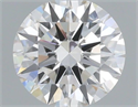 Natural Diamond 0.40 Carats, Round with Excellent Cut, J Color, VS1 Clarity and Certified by IGI