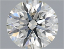 Natural Diamond 0.60 Carats, Round with Excellent Cut, I Color, SI2 Clarity and Certified by IGI