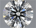 Natural Diamond 0.60 Carats, Round with Excellent Cut, I Color, SI2 Clarity and Certified by IGI