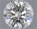 Natural Diamond 0.42 Carats, Round with Excellent Cut, H Color, VS2 Clarity and Certified by IGI