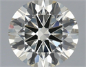 Natural Diamond 0.71 Carats, Round with Excellent Cut, K Color, VS1 Clarity and Certified by IGI