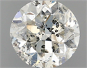 Diamante Natural 0.90 quilates, Redondo , Color H, claridad I1 y certificado IGI