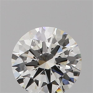 Picture of Natural Diamond 0.56 Carats, Round with Excellent Cut, H Color, VS1 Clarity and Certified by GIA