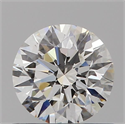 Diamante Natural 0.56 quilates, Redondo , Color G, claridad VVS2 y certificado GIA