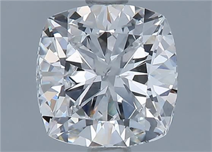 Picture of Natural Diamond 1.50 Carats, Cushion with  Cut, G Color, SI1 Clarity and Certified by GIA