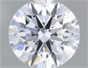 Del inventario de diamantes de laboratorio, 1.01 quilates, Redondo , Color D, claridad VVS2 y certificado IGI