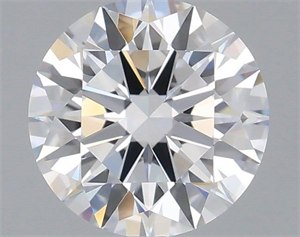Picture of Lab Grown Diamond 1.03 Carats, Round with Excellent Cut, D Color, VVS2 Clarity and Certified by GIA