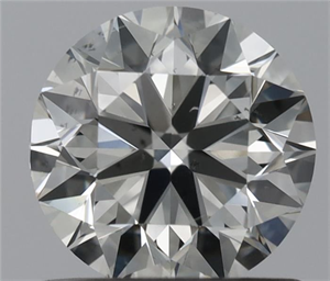 Foto Diamante Natural 0.80 quilates, Redondo , Color J, claridad SI1 y certificado IGI de