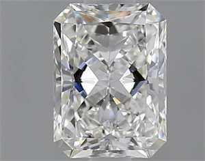 Picture of Natural Diamond 0.70 Carats, Radiant with  Cut, G Color, VS1 Clarity and Certified by GIA