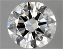 Diamante Natural 1.00 quilates, Redondo , Color J, claridad VVS2 y certificado IGI