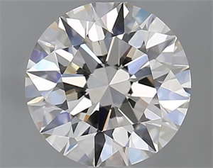 Picture of Natural Diamond 1.12 Carats, Round with Excellent Cut, J Color, VVS1 Clarity and Certified by GIA