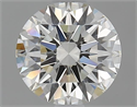 Diamante Natural 0.88 quilates, Redondo , Color I, claridad VVS1 y certificado IGI