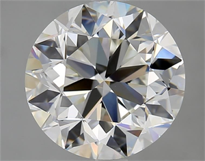 Picture of Natural Diamond 3.00 Carats, Round with Very Good Cut, H Color, VVS1 Clarity and Certified by IGI